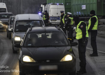 Trzeźwy poranek na Kostrzyńskiej. Wpadł jeden kierowca