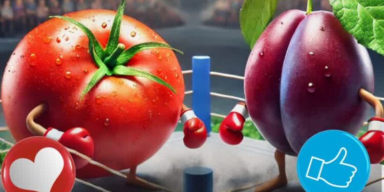 Śliwka czy pomidor?