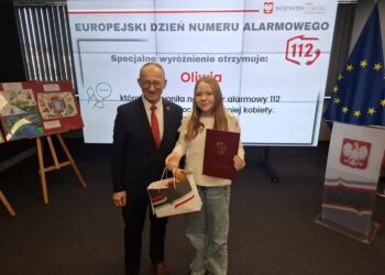 112 ratuje życie. Wie to już 13-letnia Oliwia