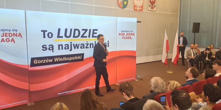 Szymon Hołownia na północy województwa. Odwiedził Gorzów i Strzelce Krajeńskie