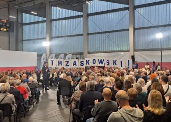 Rafał Trzaskowski w Gorzowie. Hala wypełniona po brzegi