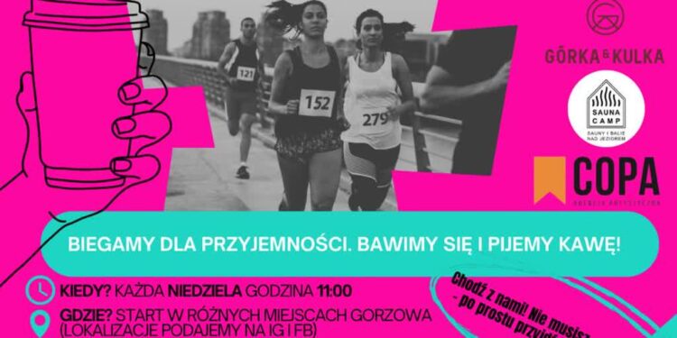 Biegaj i wpadnij na kawę