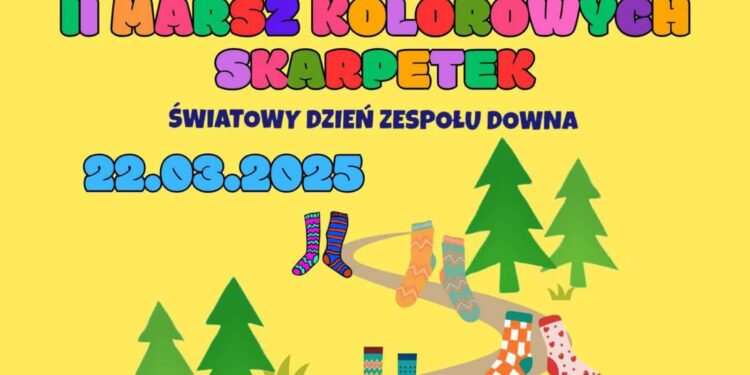 „Boróweczki” zapraszają na marsz kolorowych skarpetek