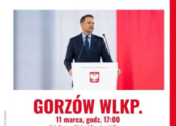 Rafał Trzaskowski w Gorzowie. Po południu otwarte spotkanie