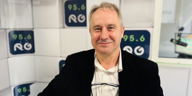 Piotr Wilms, prezes zarządu okręgowego Polskiego Związku Działkowców w Gorzowie