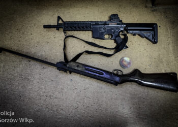 Strzelał z wiatrówki do auta. Już usłyszał zarzuty