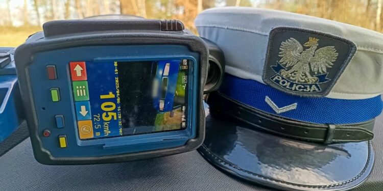 Szybko i drogo. Przekroczył prędkość o 65 km/h