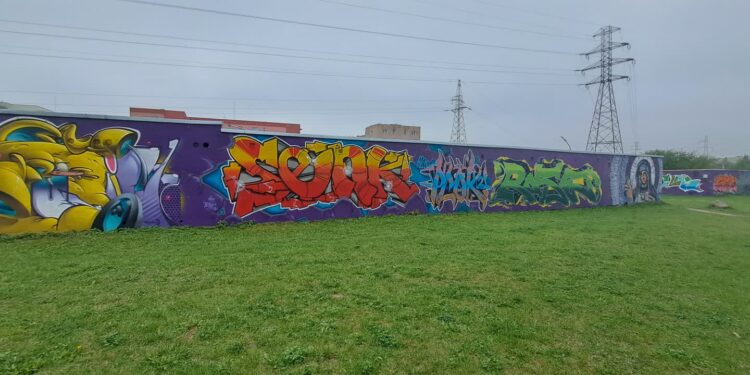 To najładniejsze garaże w Gorzowie. Graffiti na Manhattanie