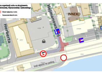 W poniedziałek zmiany na ul. Spichrzowej