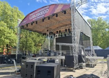 Scena już stoi. W sobotę Święto Województwa Lubuskiego