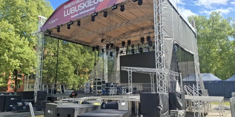 Scena już stoi. W sobotę Święto Województwa Lubuskiego