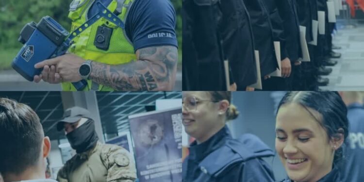 Coraz więcej chętnych do pracy w policji