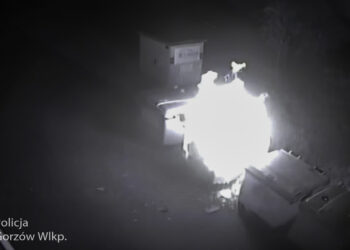 Kryminalni złapali podpalacza [WIDEO]