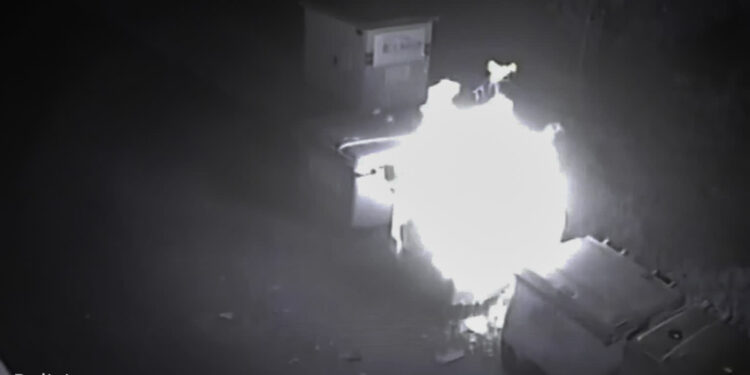 Kryminalni złapali podpalacza [WIDEO]