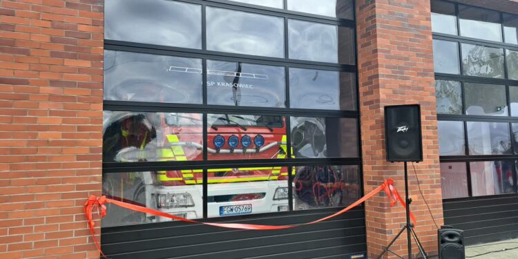 Nowoczesne Gminne Centrum Ratownictwa w Krasowcu oficjalnie otwarte