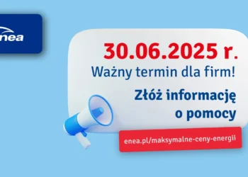 Przedsiębiorco, złóż do Enei informację o pomocy publicznej lub de minimis