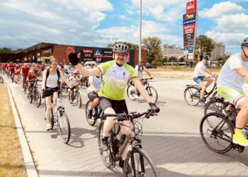 Masa Rowerowa w kolorach Gorzowa