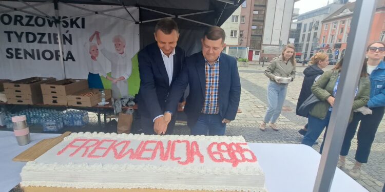 Gorzowianie nagrodzeni słodkim tortem