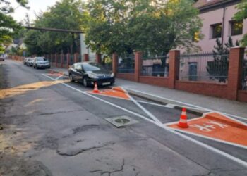 Miejsca Kiss&Ride już wymalowane