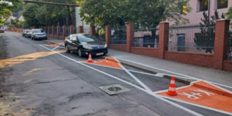 Miejsca Kiss&Ride już wymalowane