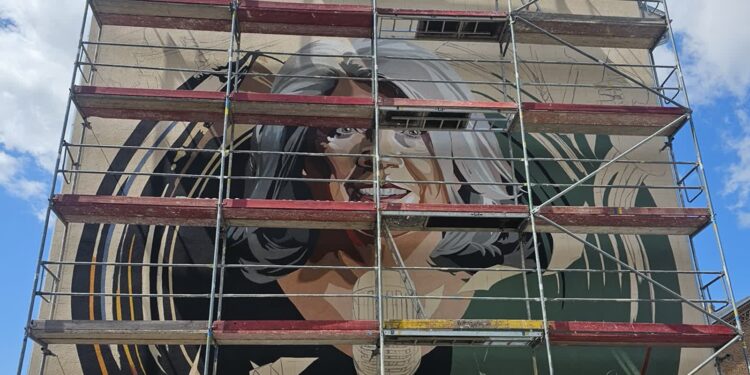 W Gorzowie powstaje mural z Krystyną Prońko