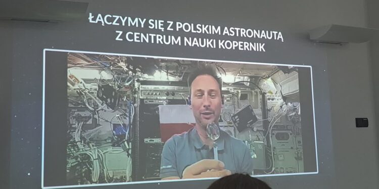 Gorzowianie w kosmosie. Widzieli eksperymenty Sławosza Uznańskiego-Wiśniewskiego