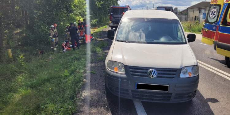 Zmarł motocyklista po groźnym wypadku pod Gorzowem