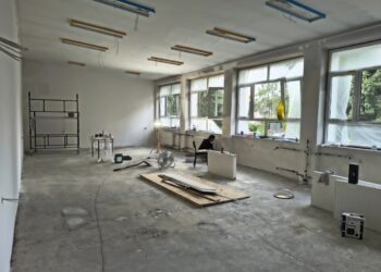 Przy Okrzei wielkie przygotowania na przybycie sportowców