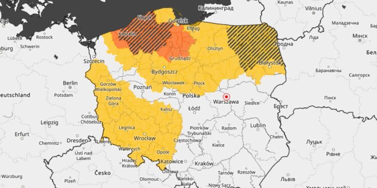 Znów idą burze i silny wiatr. Alert IMGW