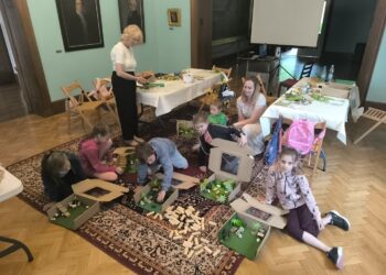 Wakacje w muzealnym ogrodzie