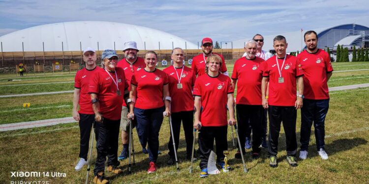 Cztery złote medale łuczników Startu