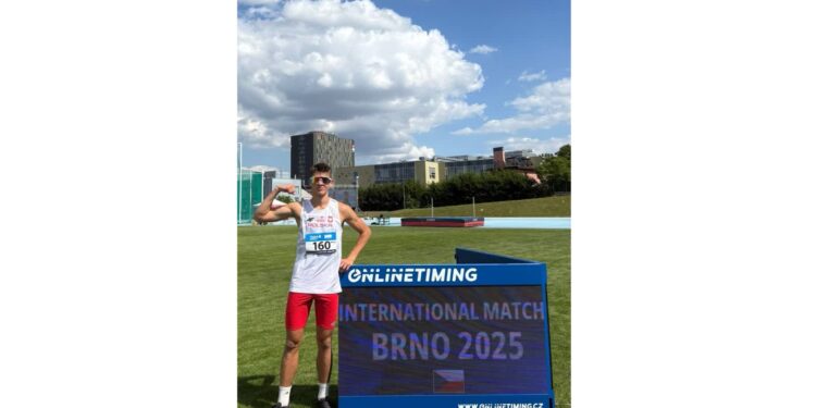 Mateusz Posmyk z kolejnym rekordem życiowym