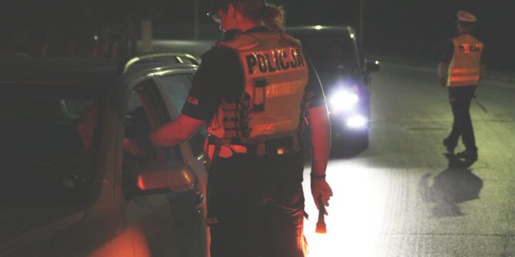 Pięciu kierowców po alkoholu. Kolejna nocna akcja drogówki