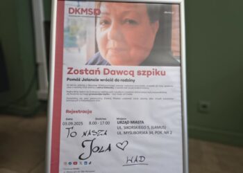 Urzędnicy walczą o koleżankę. 3 września rejestracja do bazy DKMS