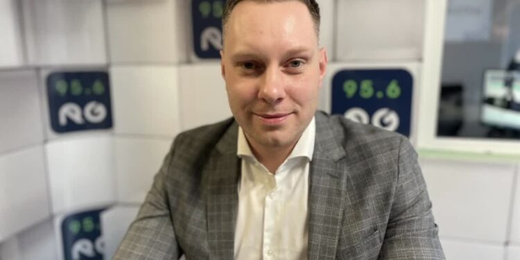 Patryk Broszko, dyrektor zarządzający Stali Gorzów