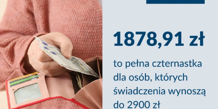 „Czternastka” dla niektórych jeszcze w sierpniu