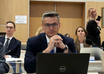 Sebastian Ciemnoczołowski nowym marszałkiem województwa lubuskiego (fot. Krzysztof Filmanowicz)