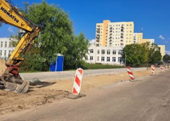 Ruszyła budowa parkingów na Bohaterów Westerplatte w Gorzowie Wlkp.