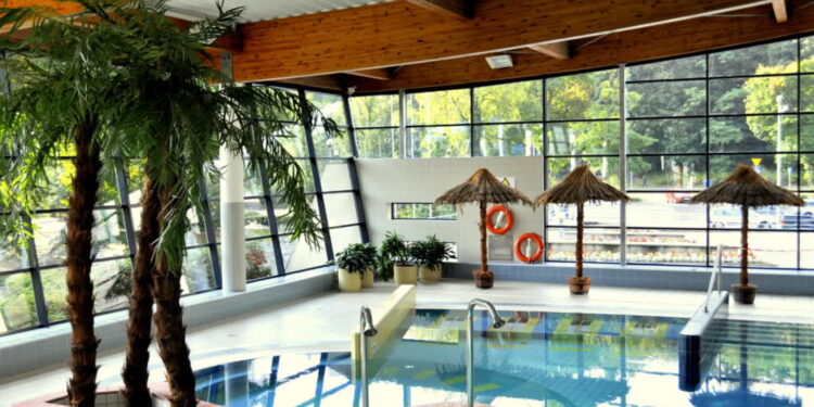 Przerwa na basenach rekreacyjnych Słowianki