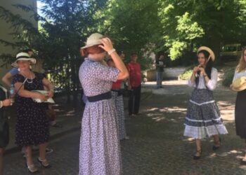 Kolejny piknik u Schroederów. Dobra zabawa w klimacie lat 20. i 30. XX wieku