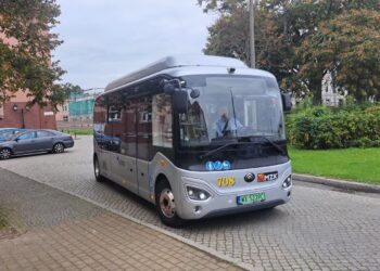 Próbny przejazd minibusów po gorzowskich osiedlach