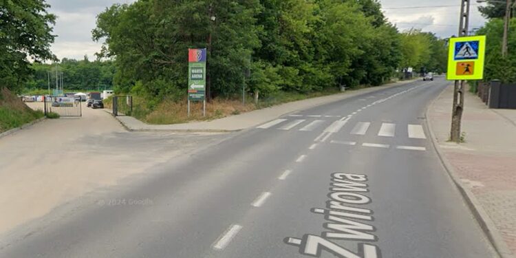 Parking przy Warta Arena dla kierowców jadących na cmentarz