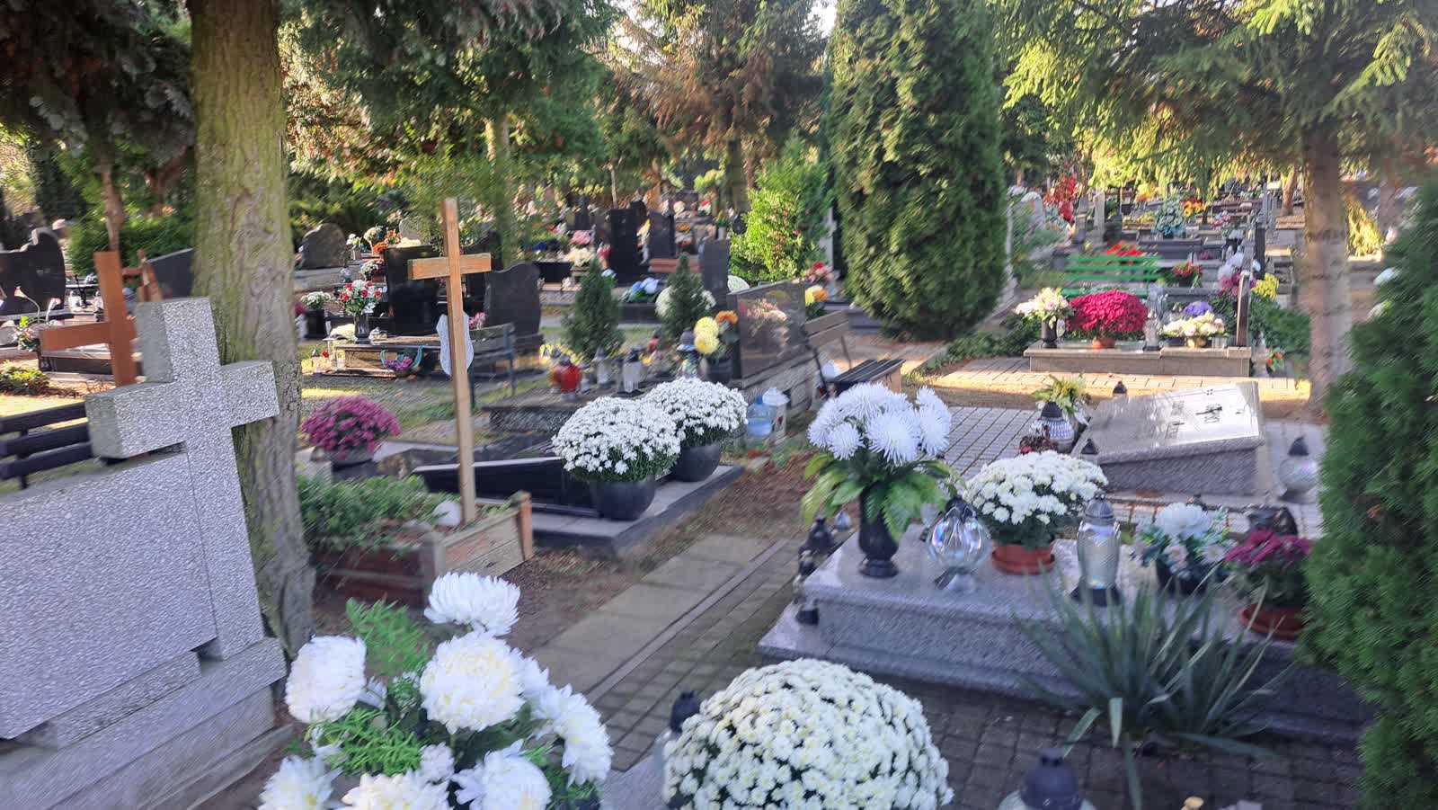 Ostatnie porządki na cmentarzu. Tłumy przy Żwirowej w Gorzowie