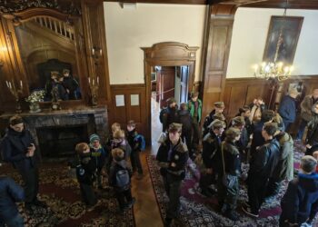 Szli Tropem Powstańców Wielkopolskich