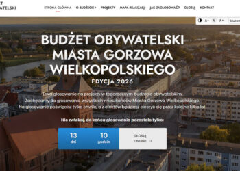 Ruszyło głosowanie w Budżecie Obywatelskim Gorzowa!