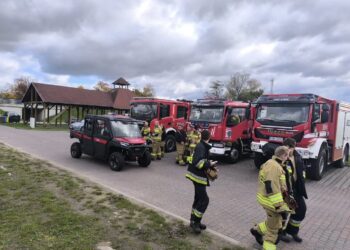 Strażackie ćwiczenia w Santoku