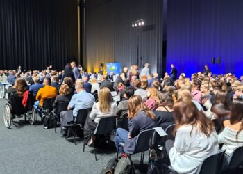 Zamiast w szkolnej sali lekcja przeniosła się do Areny Gorzów