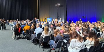 Zamiast w szkolnej sali lekcja przeniosła się do Areny Gorzów