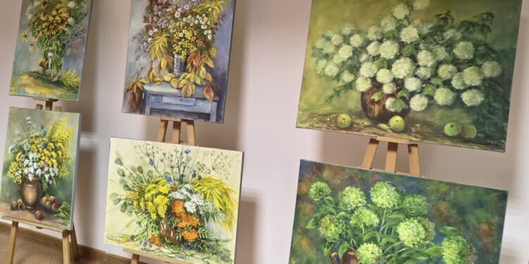 Wystawa obrazów Haliny Sobczyk