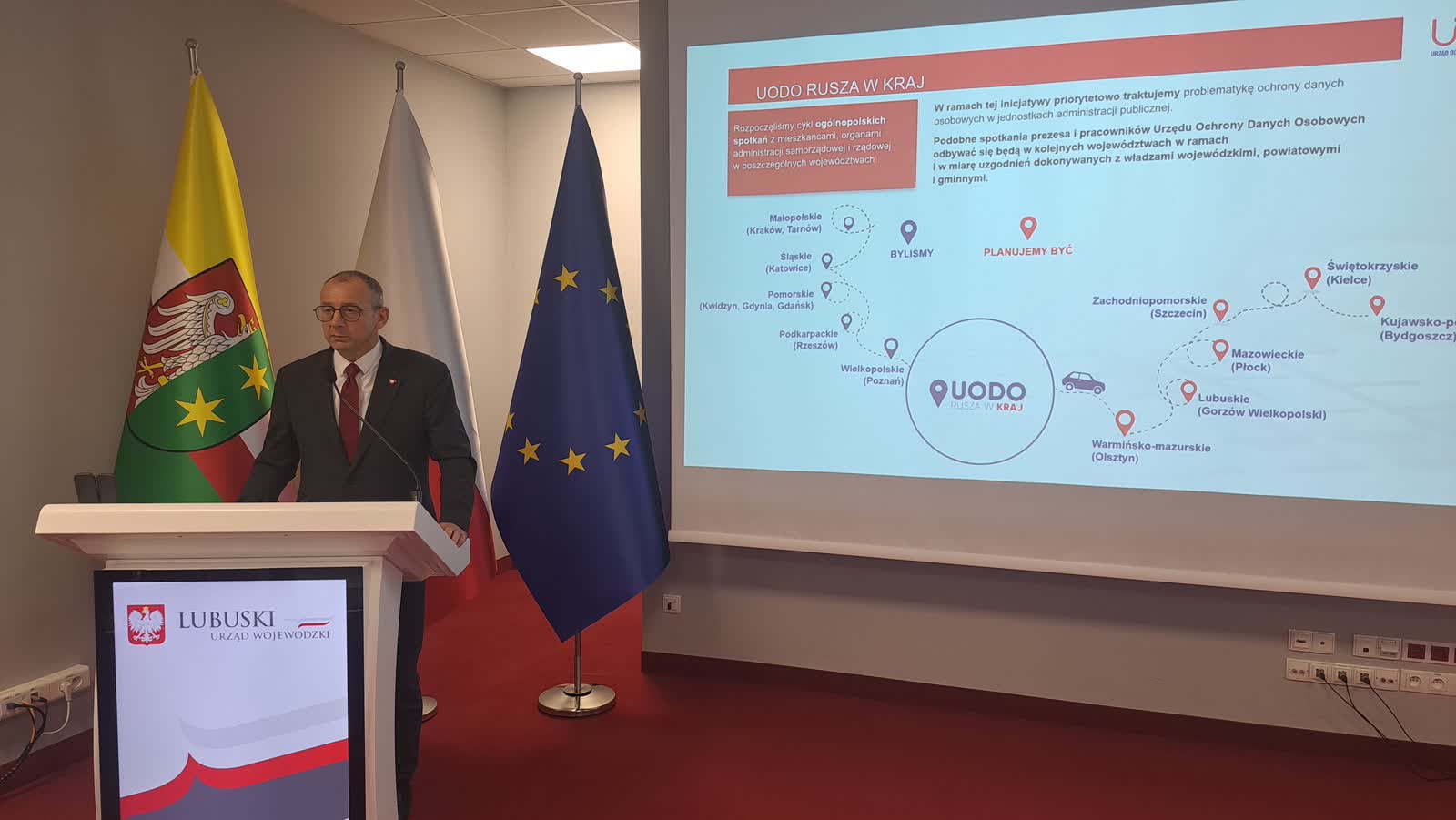 Jak chronić dane osobowe? Tłumaczył to prezes UODO podczas wizyty w Gorzowie